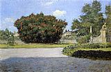 William Merritt Chase Canvas Paintings - The Big Oleander